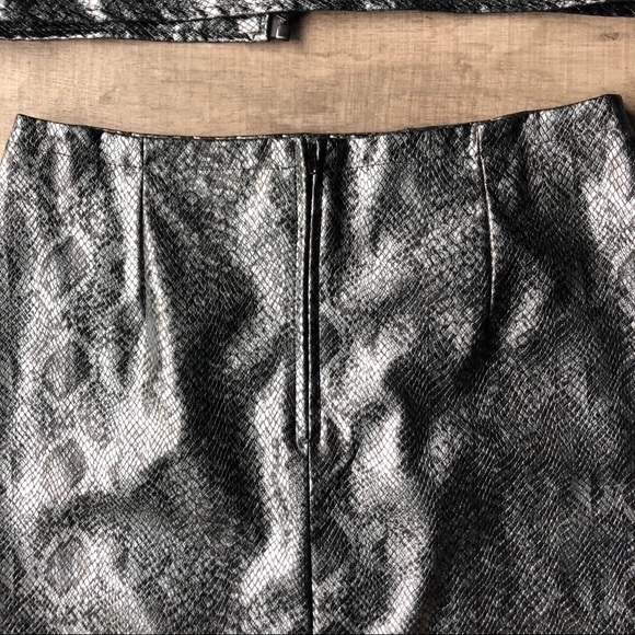 Vintage Crash Zone snakeskin PVC two-piece set - Picture 8 of 8